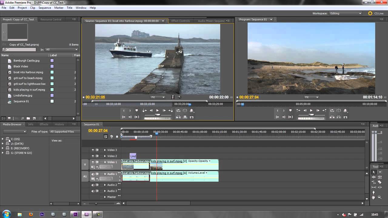 Premiere Pro Basics (CS6 & above): 1 Introduction