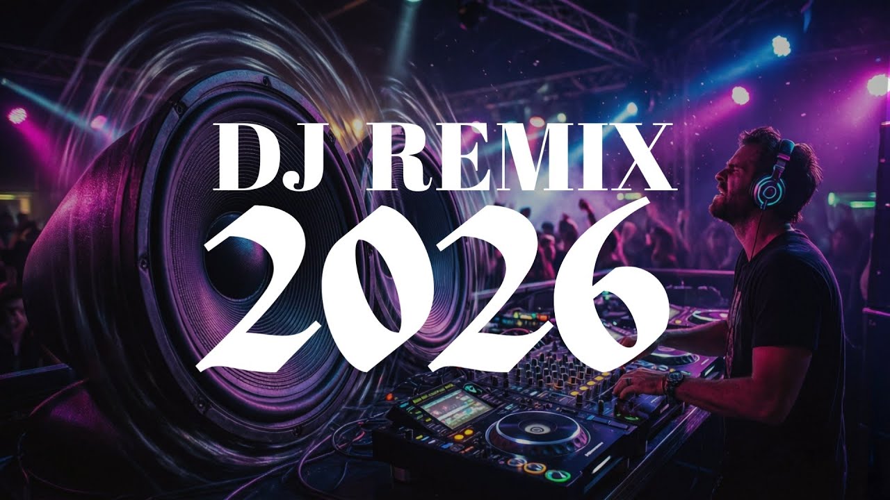 Dj Mix 2026- Remixes & Mashups of Popular Songs 2026 | Nonstop DJ Remix Club Music Disco DJ Mix 2026