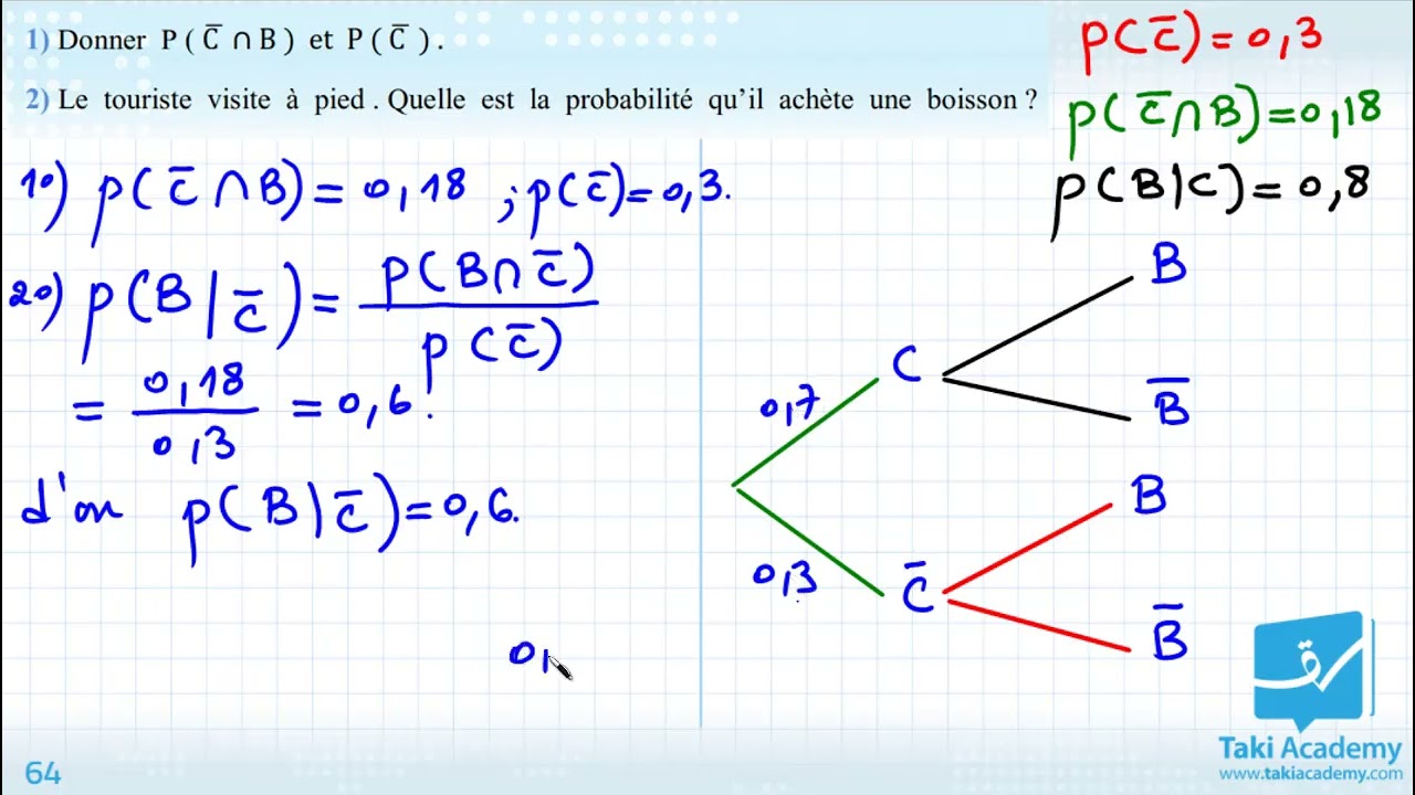 Exercice probabilités