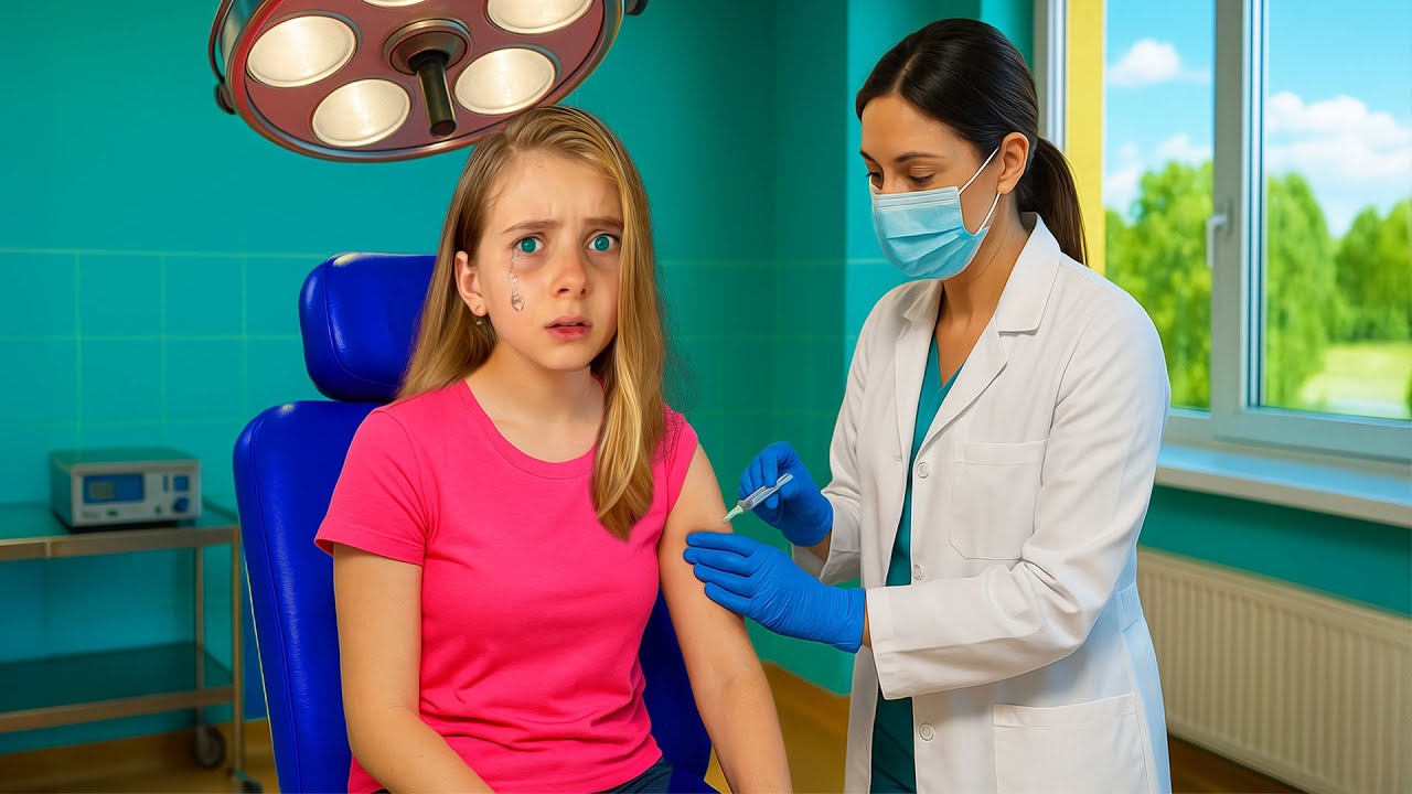 🚨 Melissa la SPITAL 🚑 Reacție la VACCIN 🤒 S-a &Icirc;NVINEȚIT M&Acirc;NA 😰 Exerciții KENDAMA 🫣