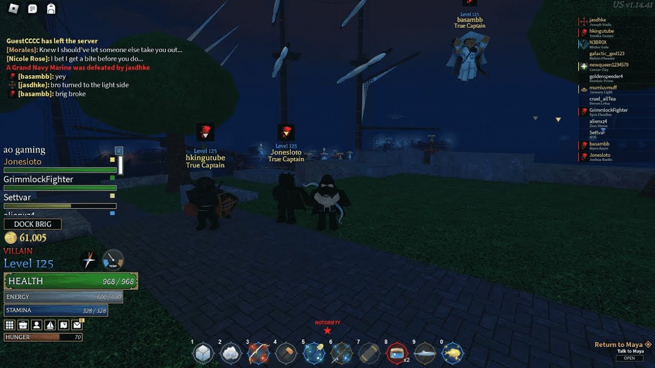 The Return of Jonesloto in Arcane Odyssey