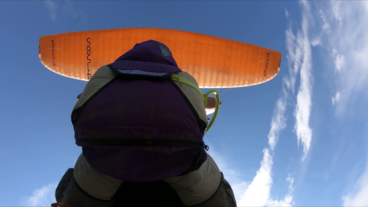 Larguage parapente D-Bag au Sal&egrave;ve