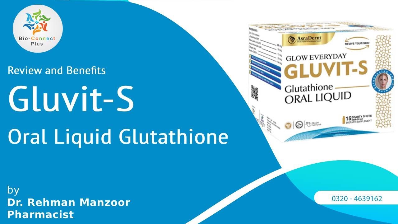 🌟 Unlocking Radiant Skin: Gluvit-S Oral Liquid Glutathione Review and Benefits