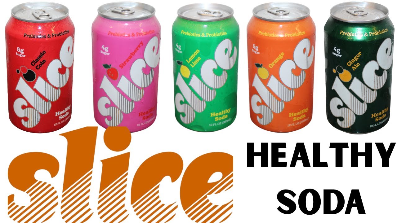 Slice Healthy Soda: Classic Cola, Strawberry, Lemon Lime, Orange & Ginger Ale Review