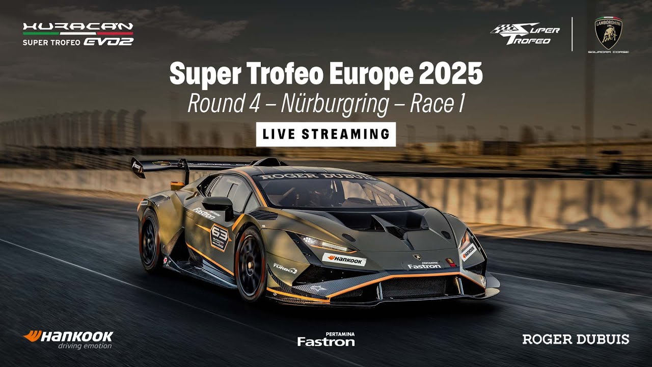 Lamborghini Super Trofeo Europe 2025 - Nürburgring, Race 1