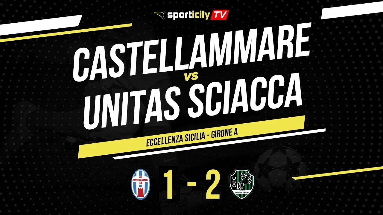 Castellammare - Unitas Sciacca | Eccellenza Sicilia Girone A | Highlights & Goals
