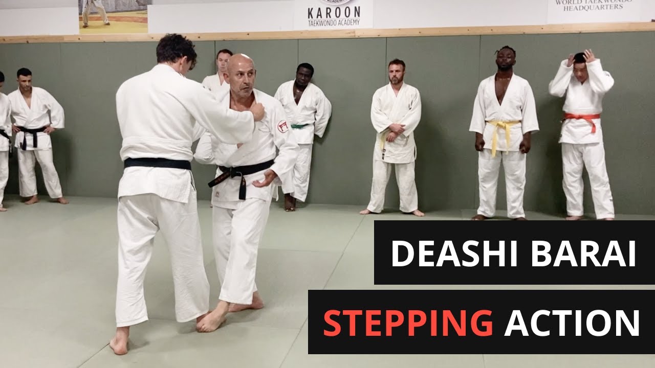 How to do De Ashi Barai when stepping in Judo / BJJ