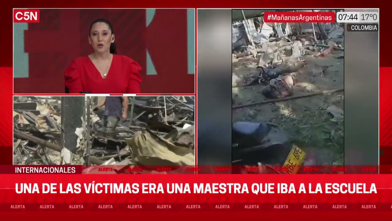 ATENTADO en COLOMBIA