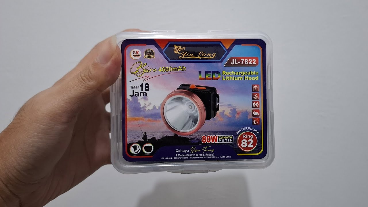 REVIEW PRODUK SENTER KEPALA CAS JIN LONG 80W LED JL-7822