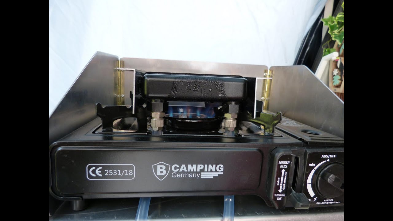 Durchlauferhitzer für Camping Gaskocher