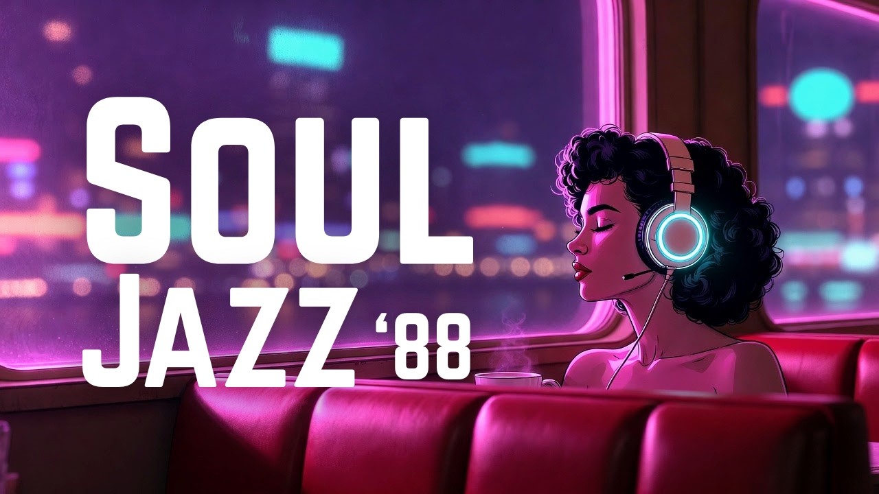 80s Soul Jazz Lofi Mix 🎶 | Smooth Late Night Jazz Session 🌃 (39 Minutes)