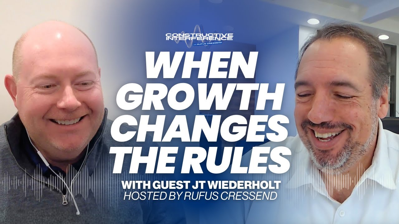 Ep. 16 | Growth Exposes the CEO You Have to Become, JT Wiederholt