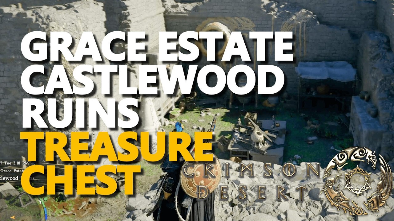 Grace Estate - Castlewood Ruins Treasure Chest Crimson Desert