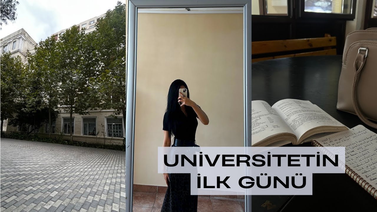 Universitetin ilk günü / ADU📚