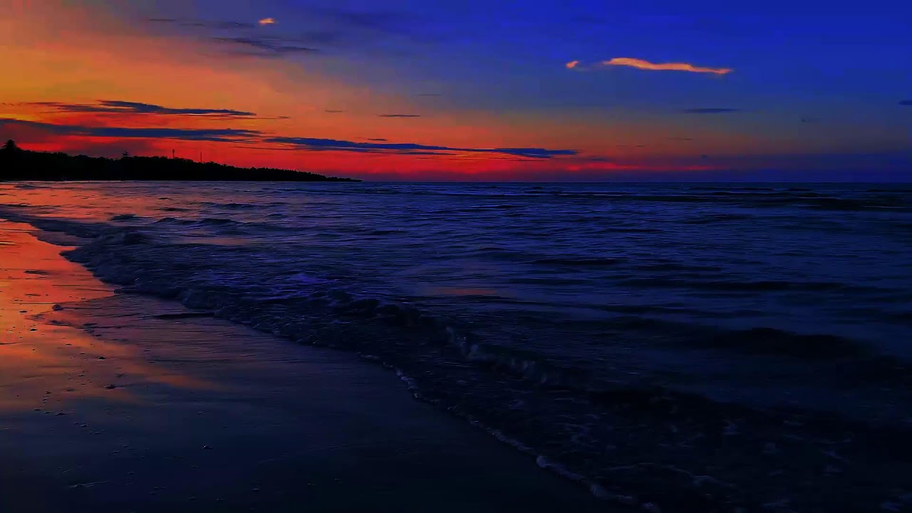 Gentle Ocean Waves for Deep Sleep and Calm Rest | Ocean Sound Background