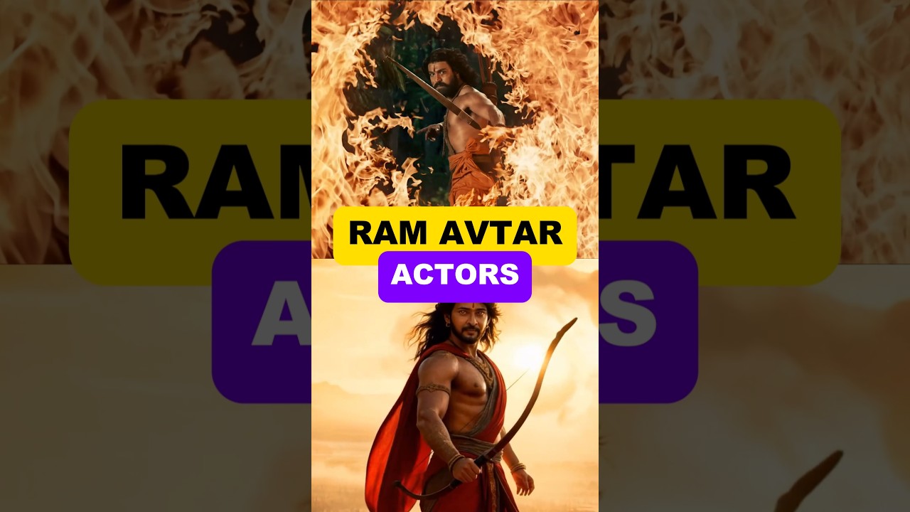 Actor's Play Lord Ram Role in movies 🔴 #captainvi