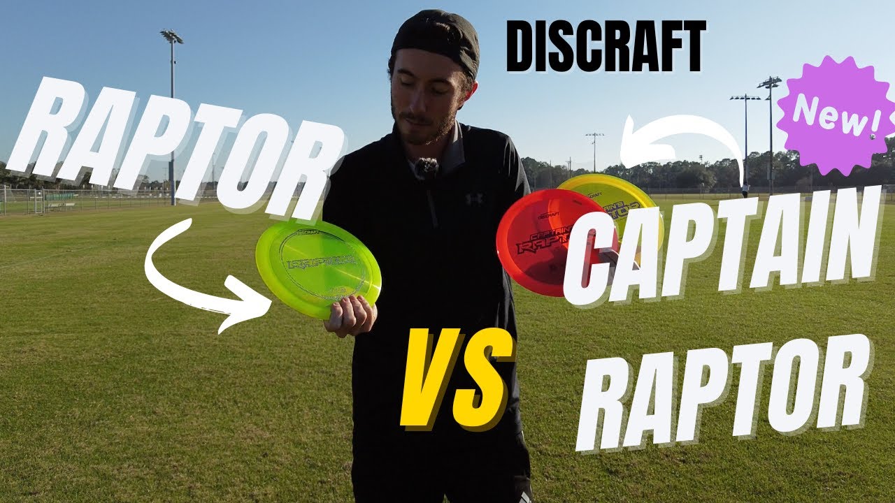 Discraft Captain Raptor VS Raptor!