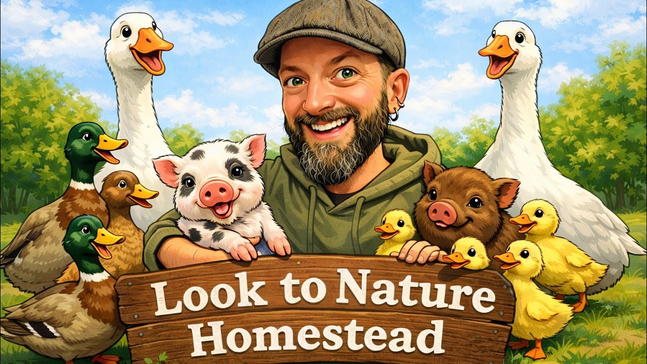 Homestead ASMR: Feeding the Flutterbums with just a broadfork