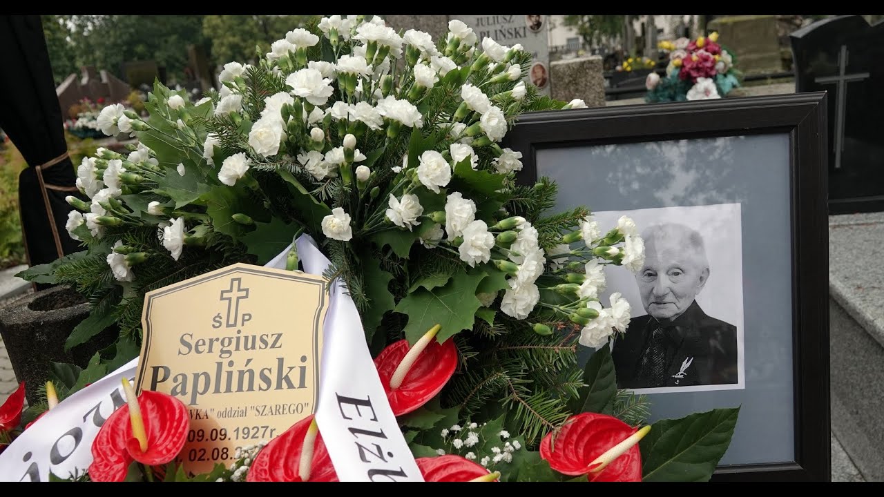 Uroczystości pogrzebowe majora Sergiusza Paplińskiego &bdquo;Kawki&rdquo; 🇵🇱 - Armia Krajowa, WIN