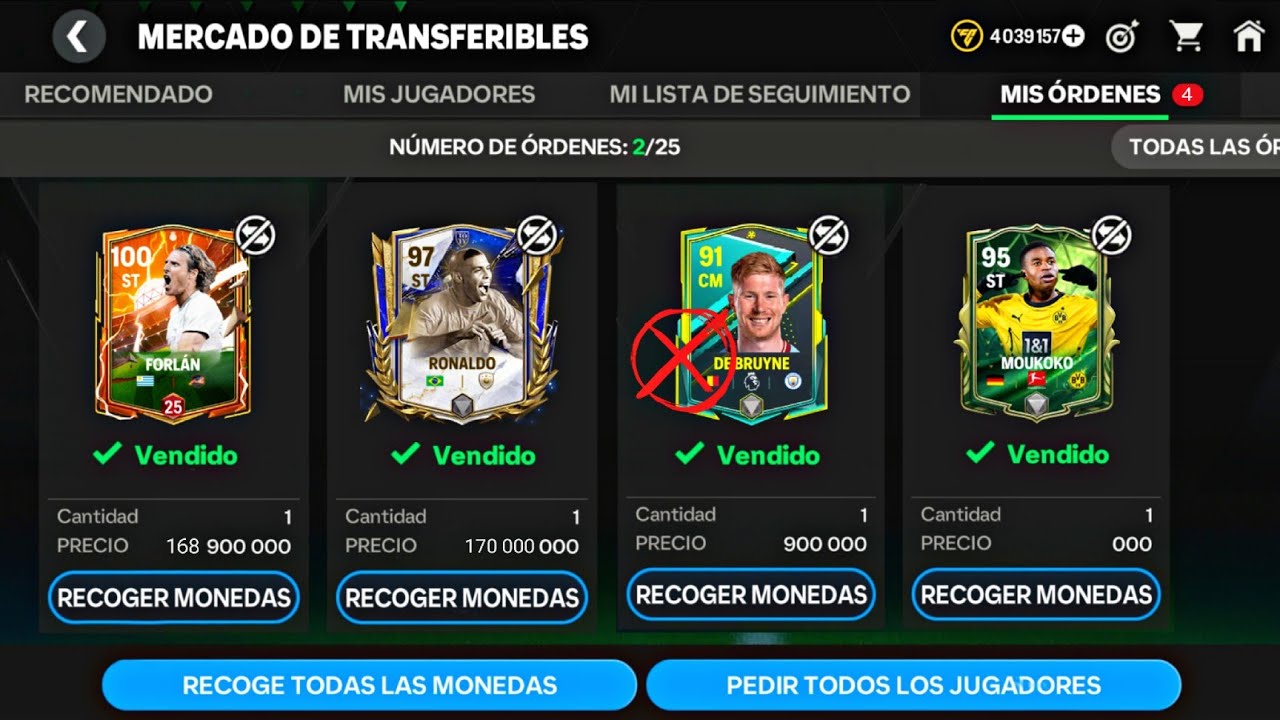 ✅ Como VENDER mis  jugadores intransferibles en FC Mobile