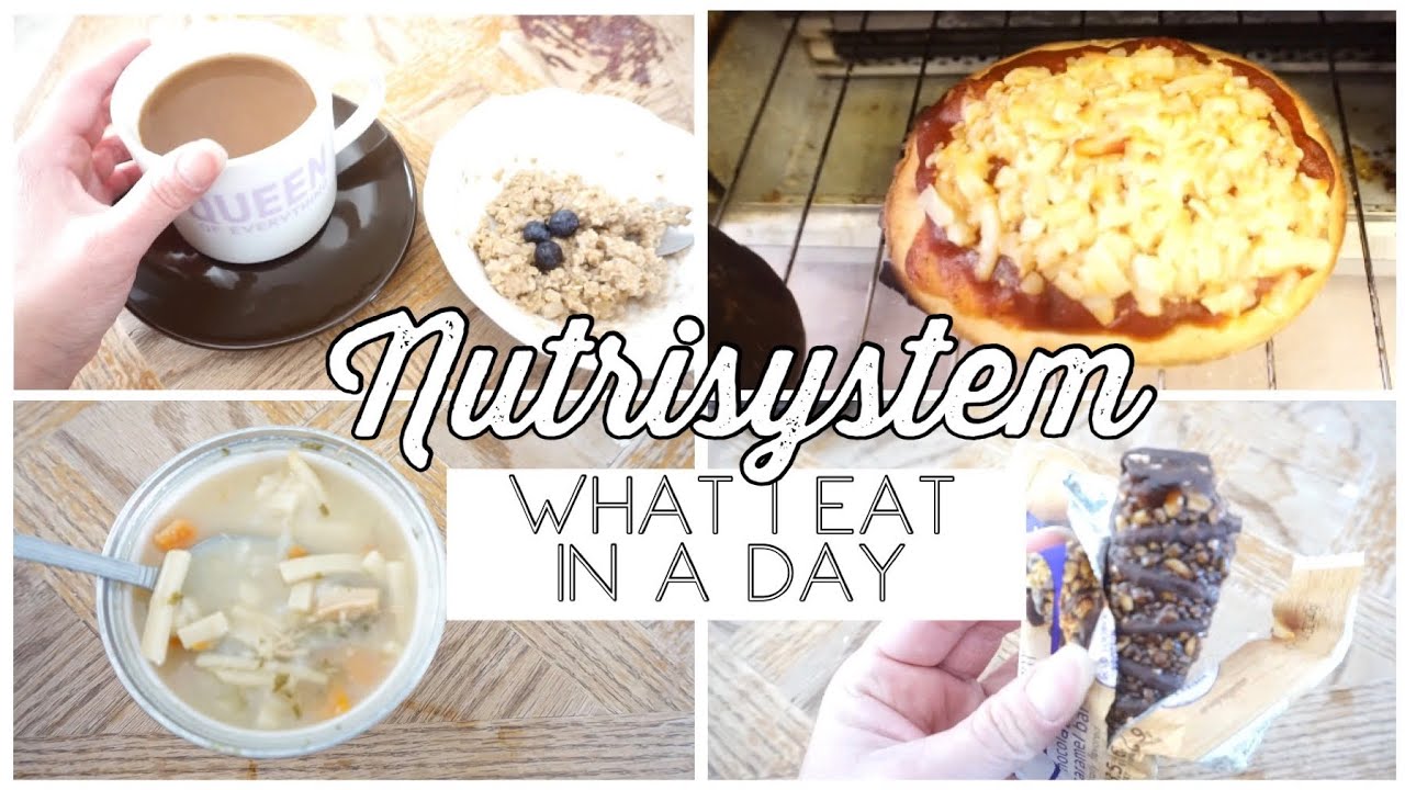 NUTRISYSTEM WHAT I EAT IN A DAY l Sandy Beach