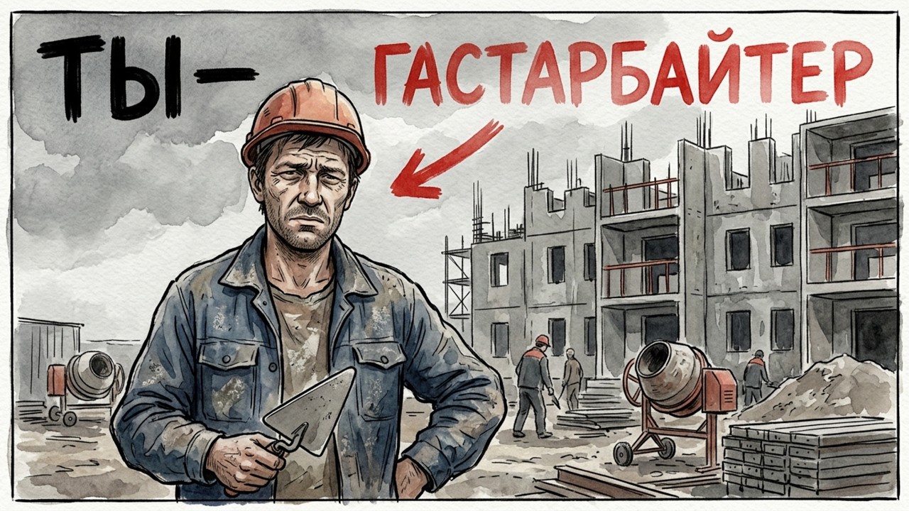 ТЫ &mdash; ГАСТАРБАЙТЕР. УЕХАЛ НА ЗАРАБОТКИ В ЕВРОПУ (И ЭТО ВСЯ ТВОЯ ЖИЗНЬ)