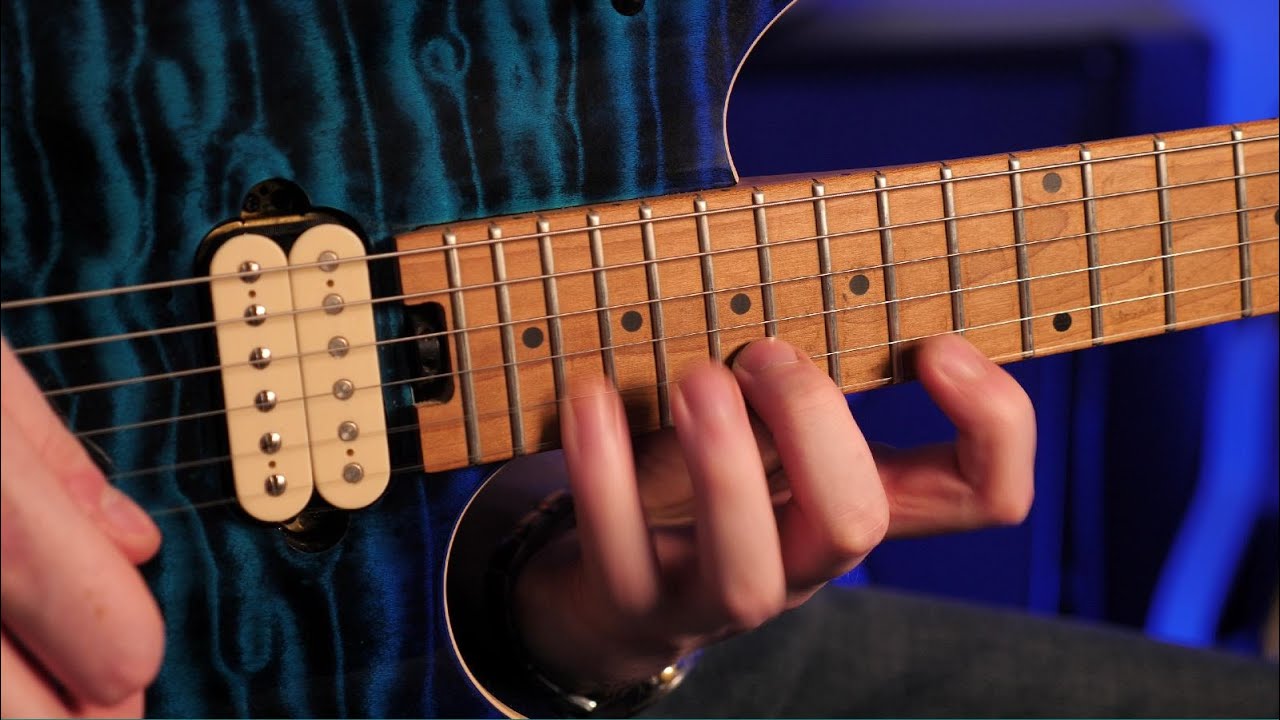 Урок сольных фраз Van Halen Live Without A Net