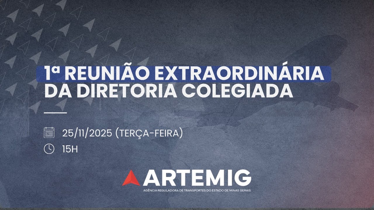 1&ordf; REUNI&Atilde;O EXTRAORDIN&Aacute;RIA DIRETORIA COLEGIADA - 25/11/2025