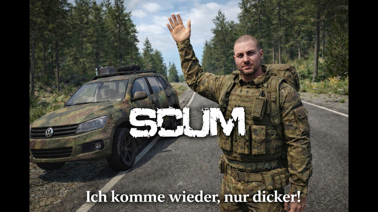 SCUM Live | Der letzte Stream vor dem Patch - Quests erfüllen!