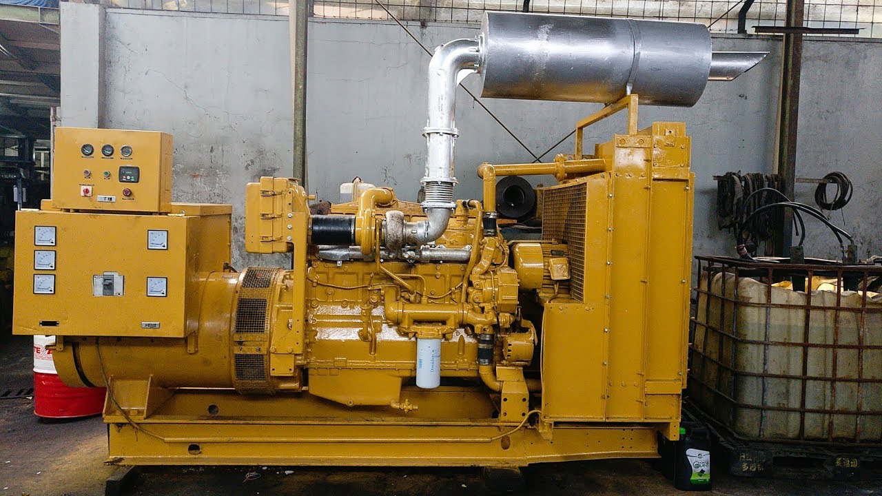 Cara Menyalakan Genset Caterpillar