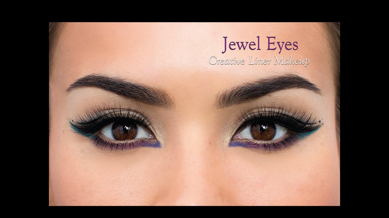Creative Eyeliner Makeup Tutorial