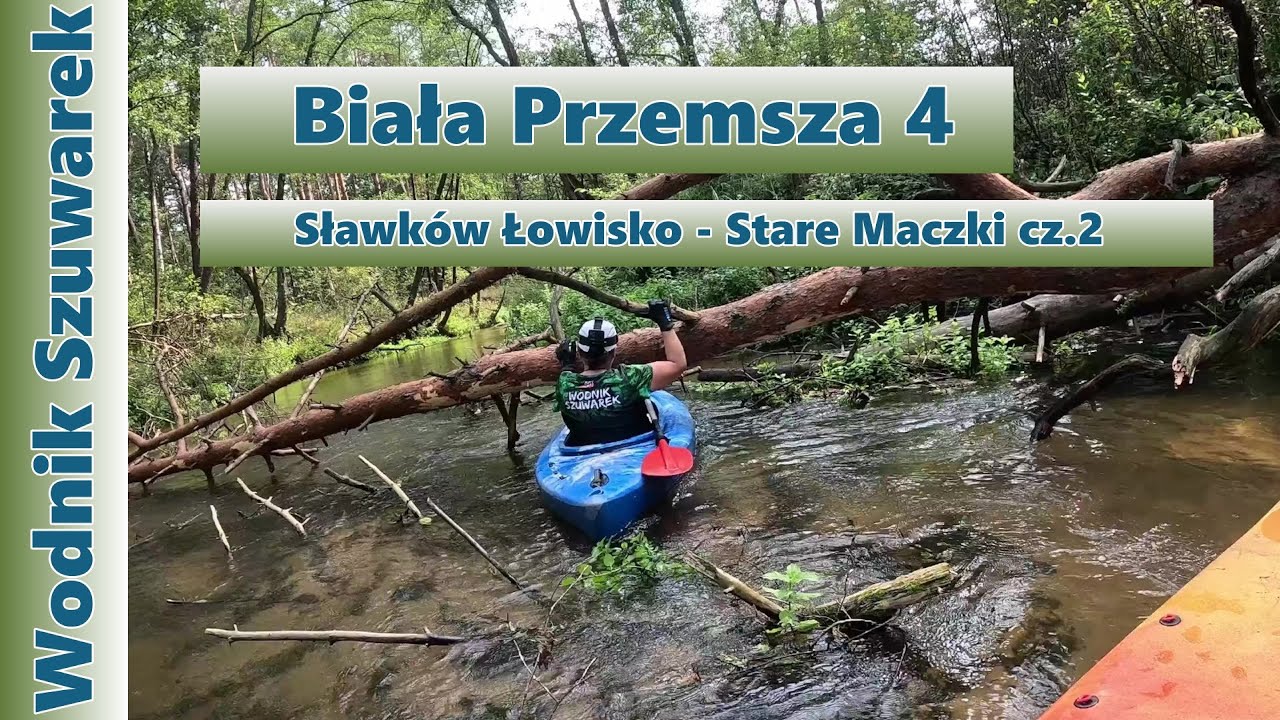 Wodnik Szuwarek - Spływ kajakowy Biała Przemsza 4 (Sławków Łowisko - Stare Maczki cz.2)