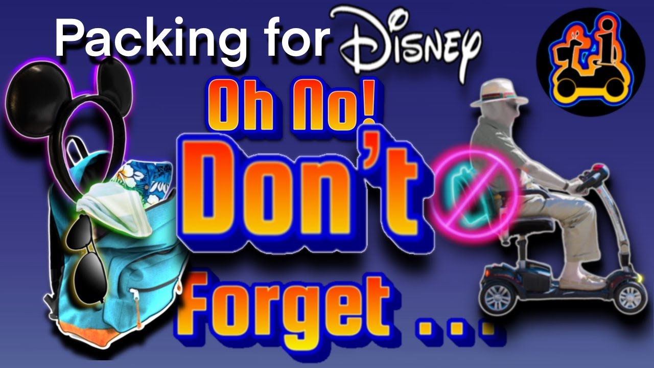 Disney World on Wheels: Forgot This ONE Item? Your Disney World Scooter Trip Could Be RUINED!
