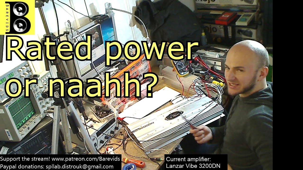 Are Lanzar VIBE any good? 3200DN full power test