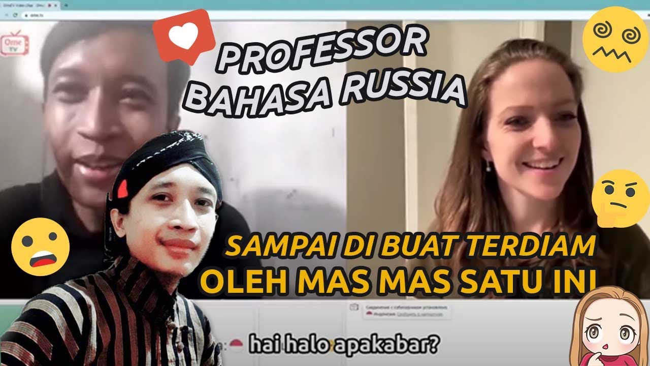 FULL!!! KETIKA DOSEN BAHASA RUSIA DI PR4NK MAS MAS DARI INDONESIA