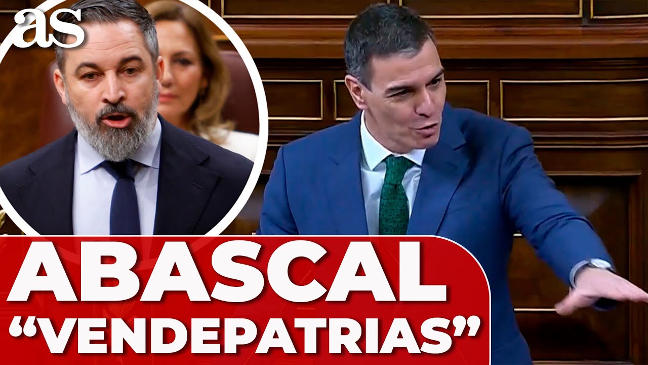 PEDRO SÁNCHEZ acusa a ABASCAL de haber apoyado a PUTIN