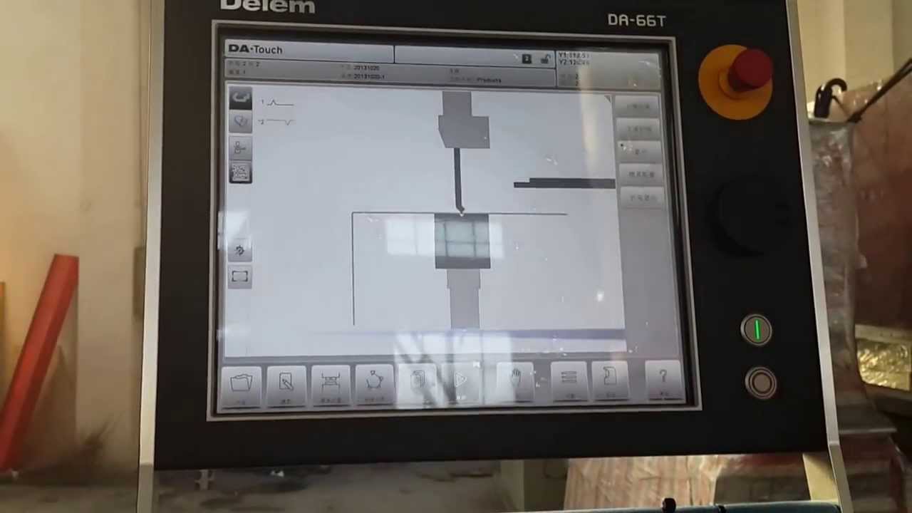 Full CNC Press Brake with 8+1 axis | Delem DA66T CNC System(2D 3D graphical programming) for Accurl