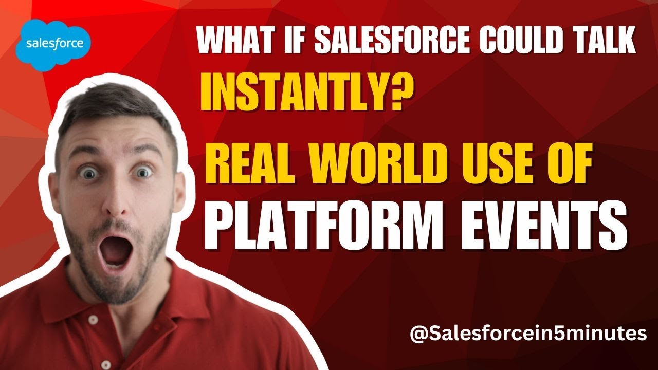 Understand Platform Events with real world example