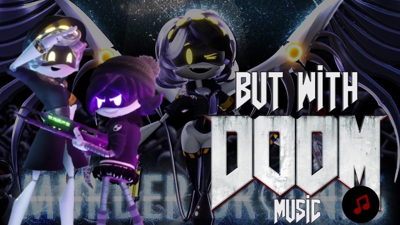 I put Doom music over Murder Drones - Part 1 (EPISODE 1) [Late 100 sub special] #murderdrones #doom