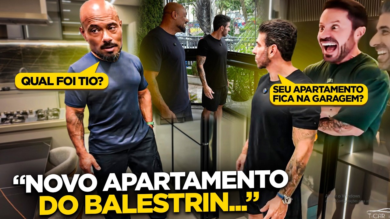 APARTAMENTO DO BALESTRIN É MAIOR QUE O SABOR LAMBORGHINI?