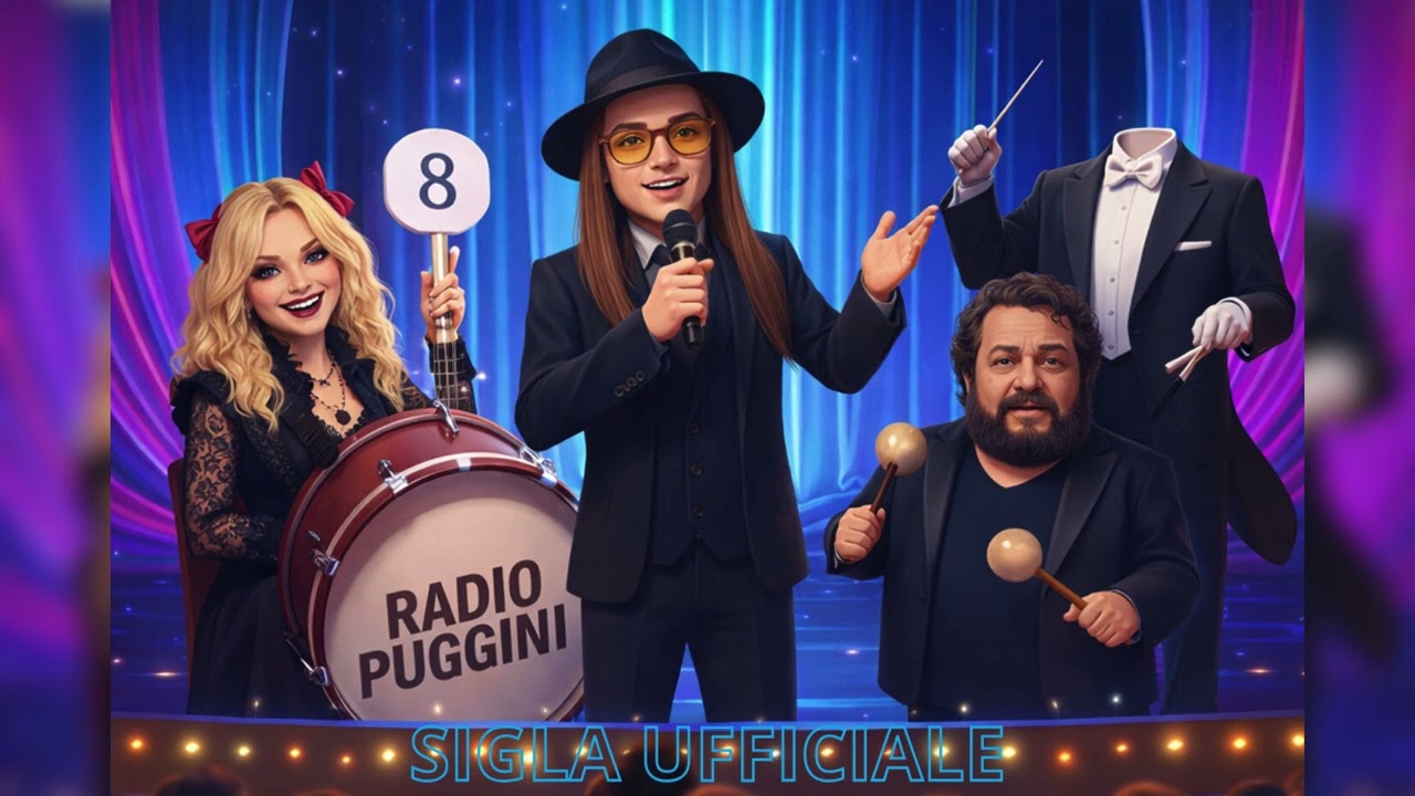 DOPO SANREMO 2026 - Sigla Ufficiale di Radio Puggini | Dal 24 al 28 febbraio dopo il Festival