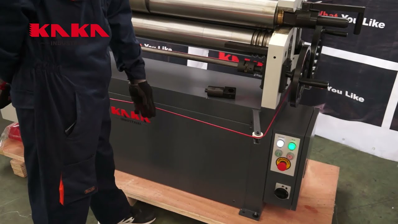 Motorised Plate Curving Rolls, ESR series
