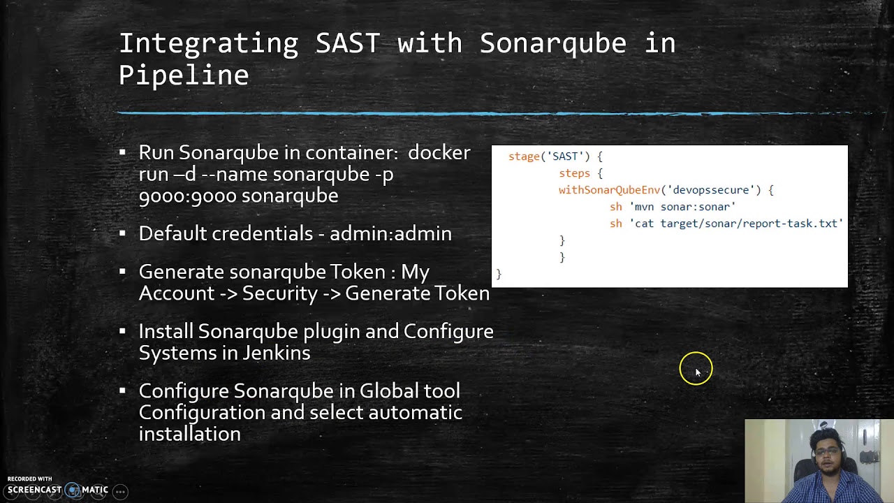 DEVSECOPS#12  SAST - Sonarqube integration in Jenkins Pipeline