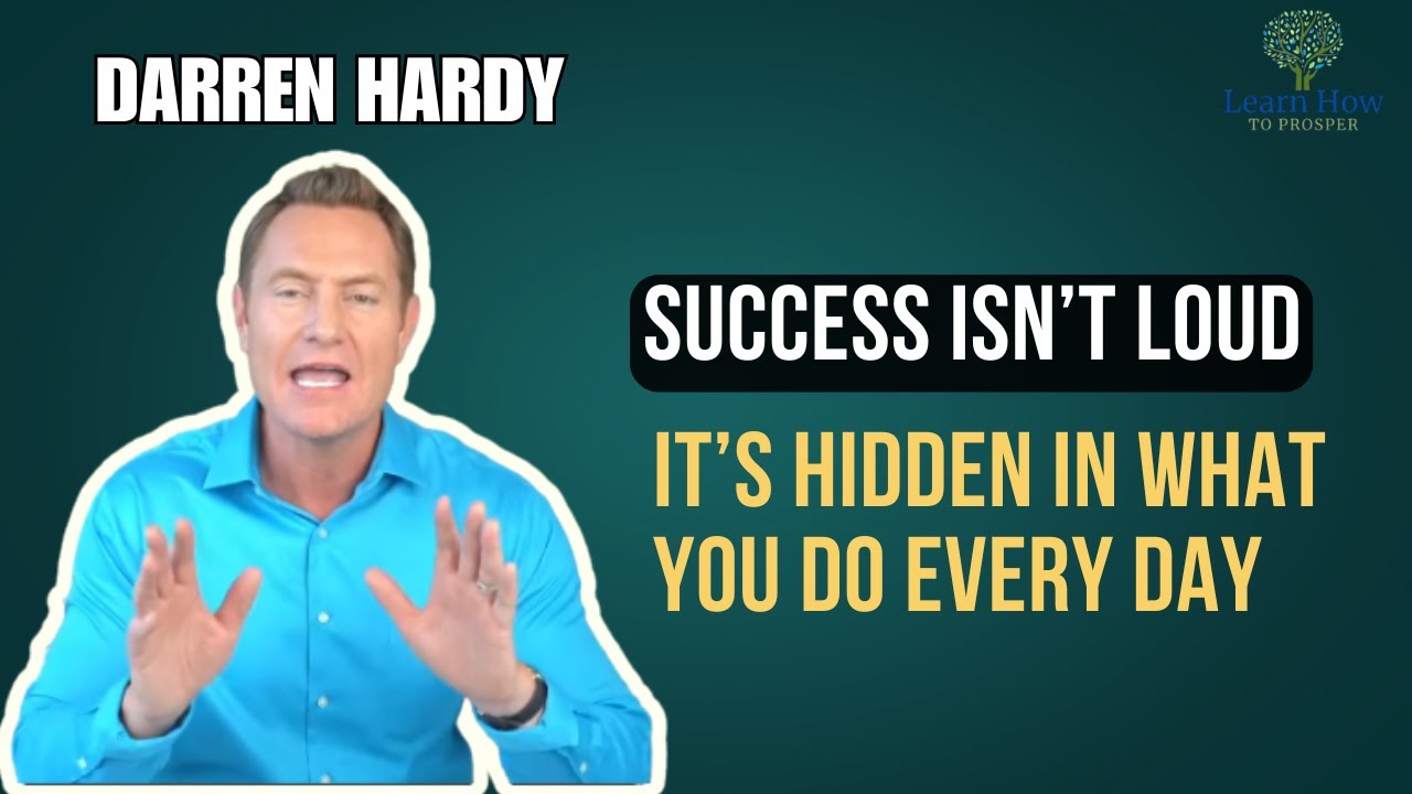 Success Isn’t Loud—It’s Hidden in What You Do Every Day