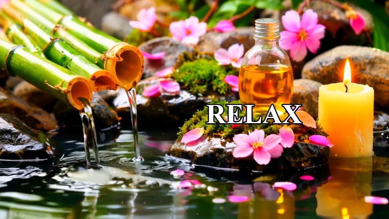 Relaxing Water Sounds for Sleep 🌿 Deep Relaxation and Anxiety Relief Calm Mind