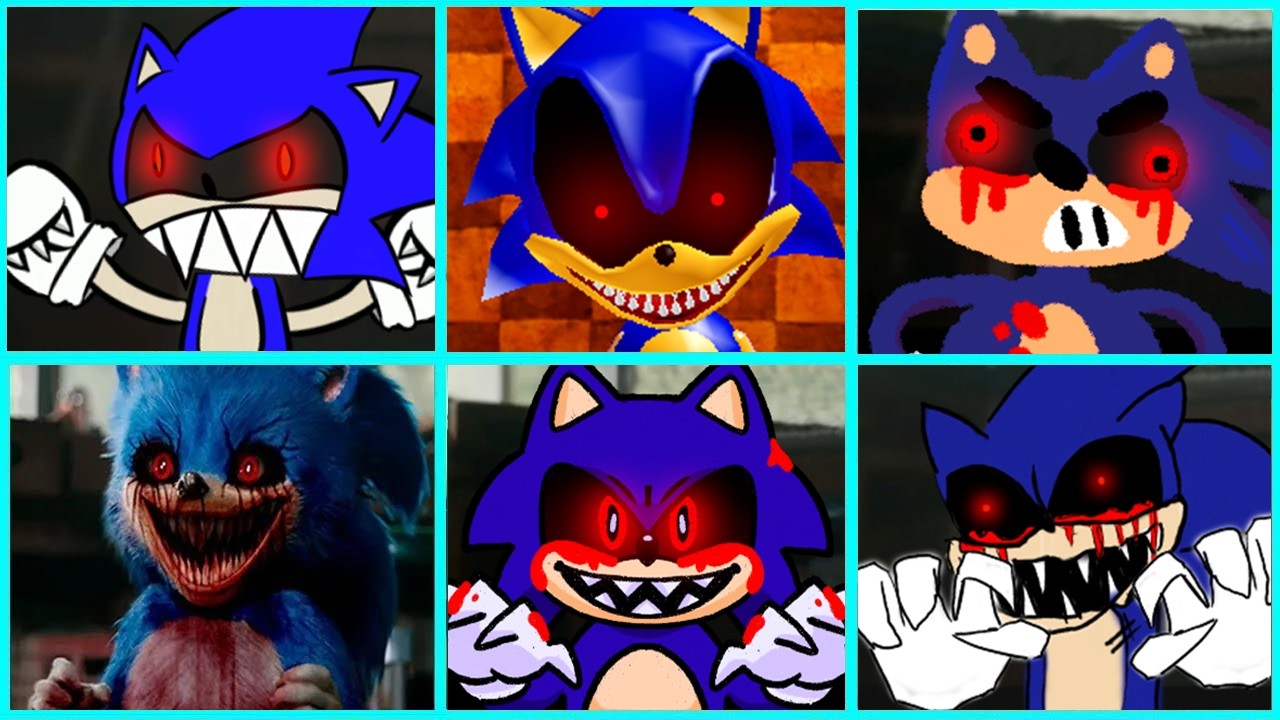 Фильм &laquo;Соник Ежик&raquo; &mdash; Sonic EXE Uh Meow: Все дизайны. Подборка 7.