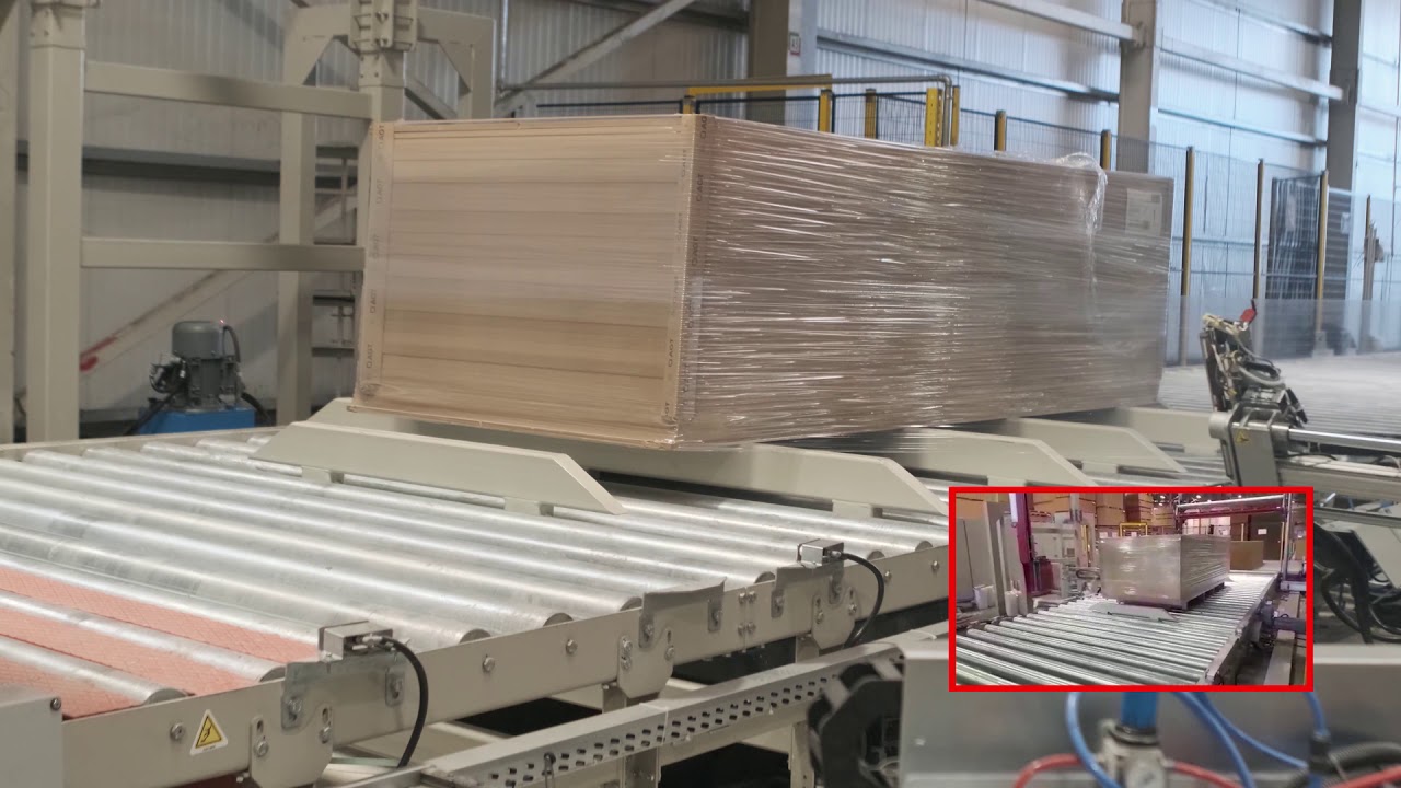 WE ARE IN THE AGT PLANT / STRAPPING AND STRETCH WRAPPING MACHINES
