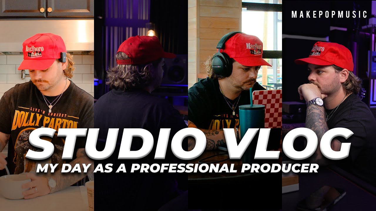 My Day As A Professional Music Producer (Vlog)
