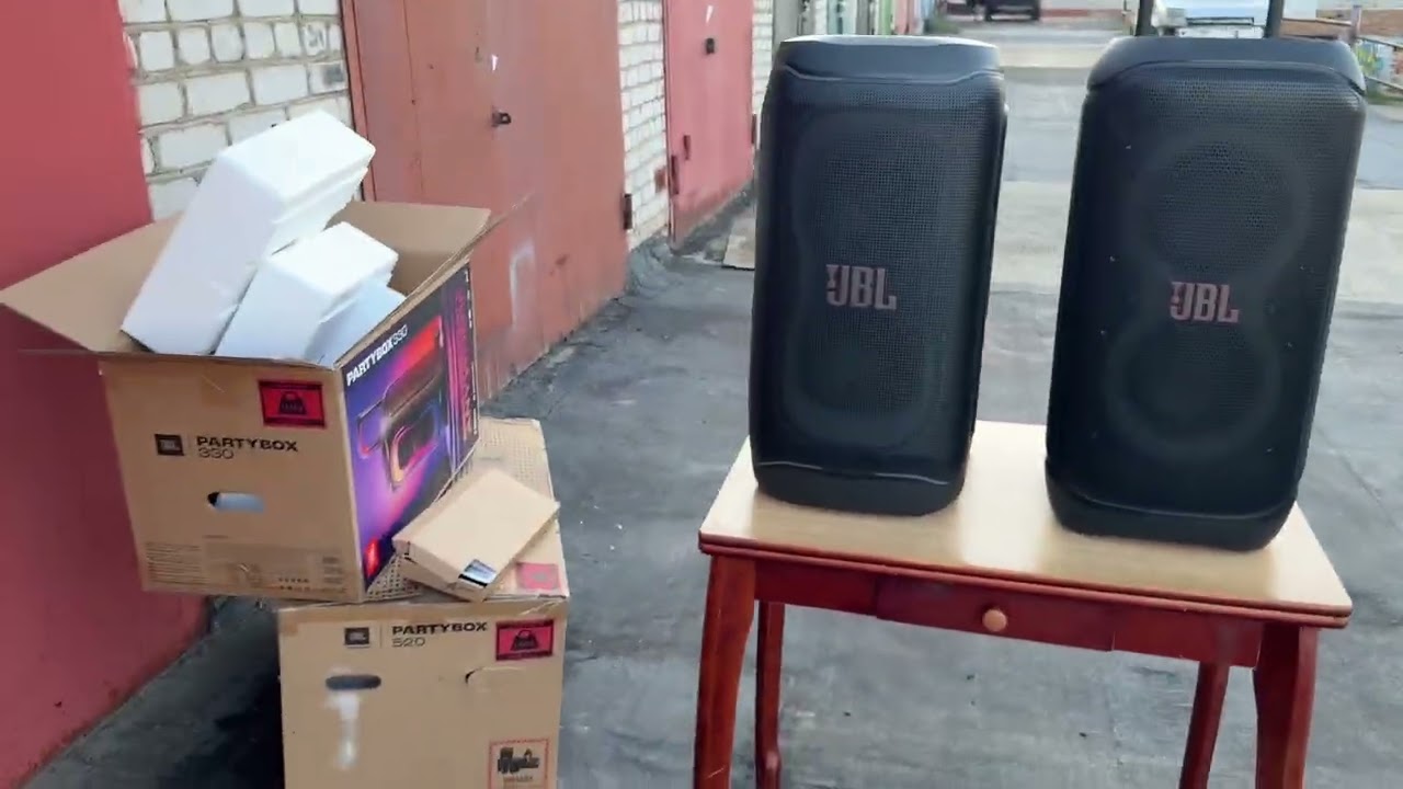 Обзор JBL PartyBox 330,часть первая🔊🔥