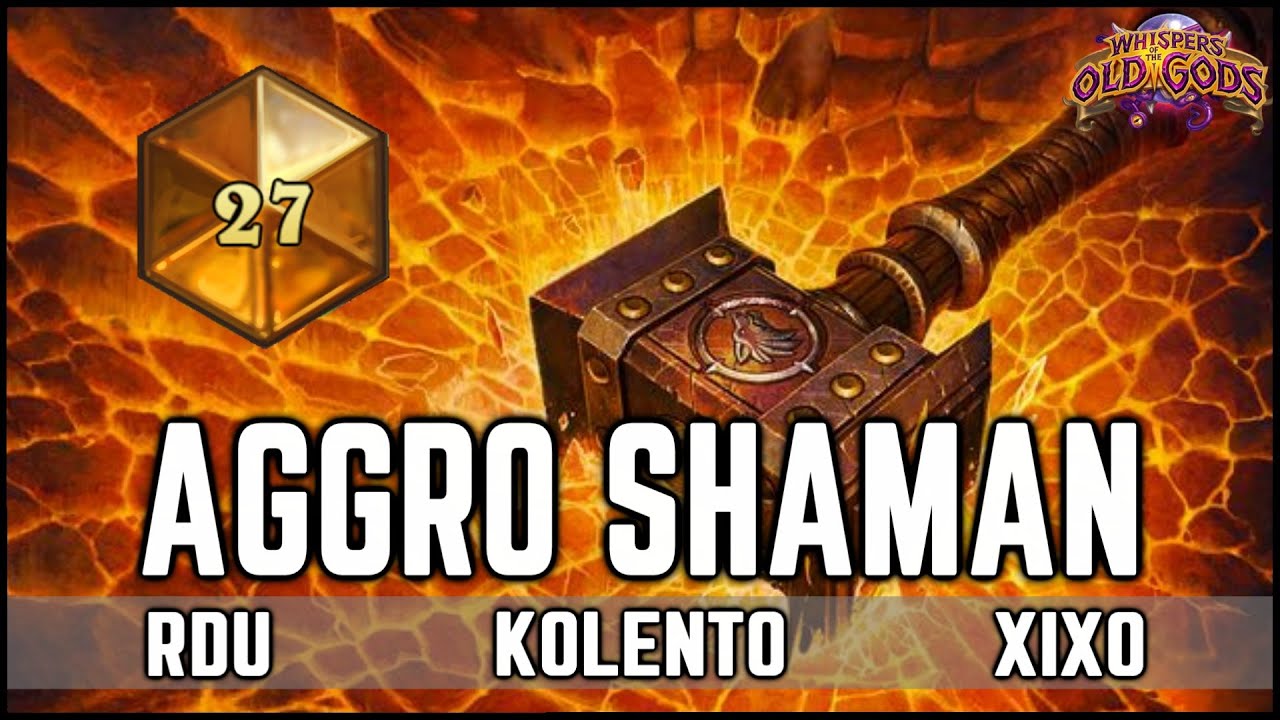 AGGRO SHAMAN DECK Hearthstone Wild
